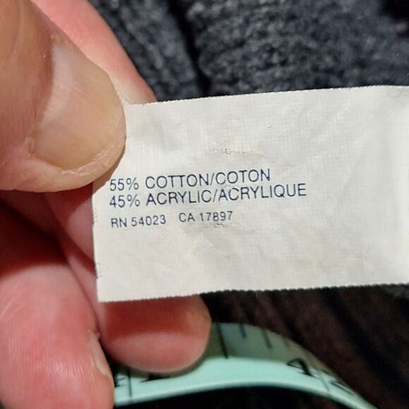 Gap Sweater Women's Large Long Short Sleeve Cardigan Dark Academia Classic Prep - Picture 7 of 8